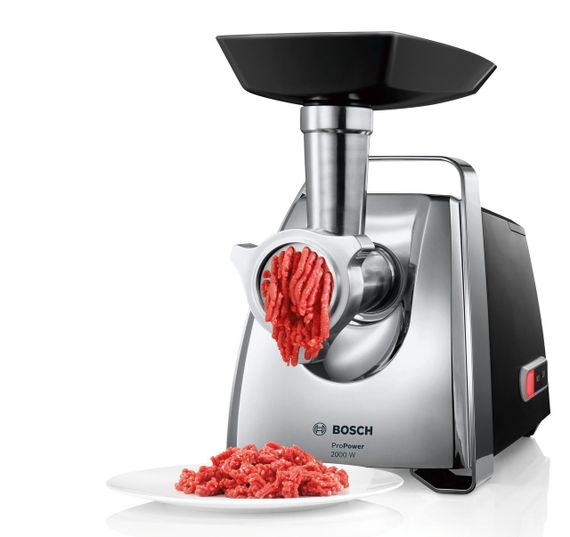 М'ясорубка електрична Bosch MFW67440, 700 Вт, з металевим шнеком і реверсом, для дому та кухні | Зображення 9