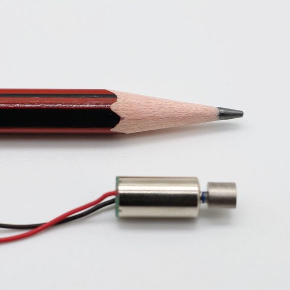 Микро мотор с эксцентриком DC PRO-0612 3.7В 6мм 19000 об/м | Зображення 1