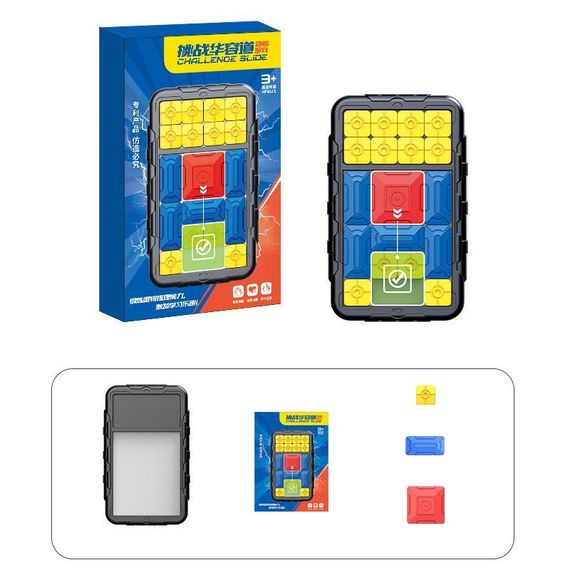 Портативна інтерактивна гра Ummi 11844 Sliding Puzzle Colorful | Зображення 7