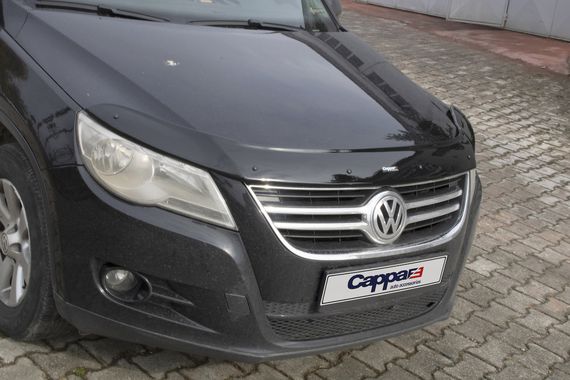 Дефлектор капоту (EuroCap) для Volkswagen Tiguan 2007-2016 рр | Зображення 3