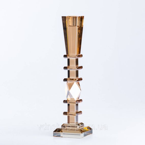 Свічник скляний 27.5 (см) високий класичний HP36555L | Зображення 3