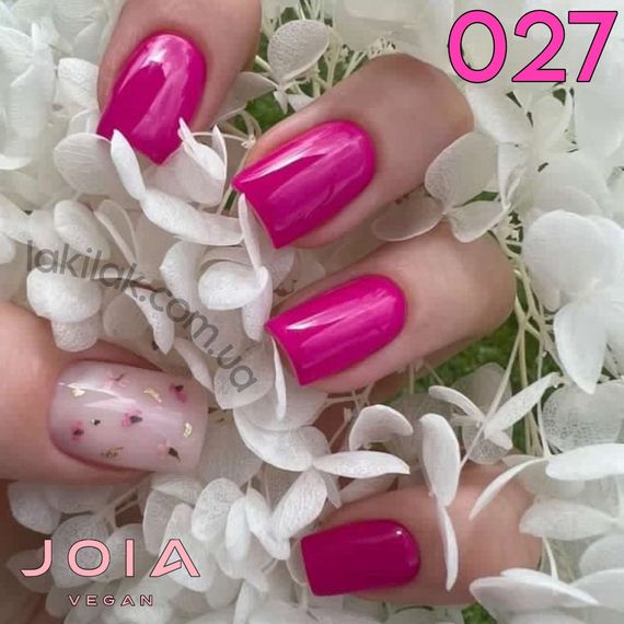 Гель-лак JOIA vegan 027 малиновий, 6 мл | Зображення 1