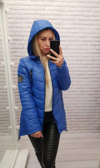 Елегантна жіноча парка, арт. 300, електрик | Зображення 5