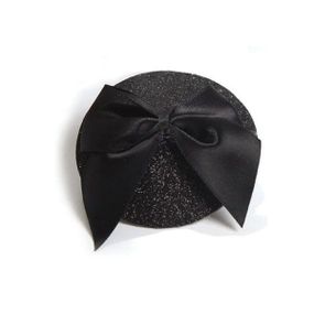 Пестіс Bijoux Indiscrets Burlesque pasties GLITTER and BOW, One size