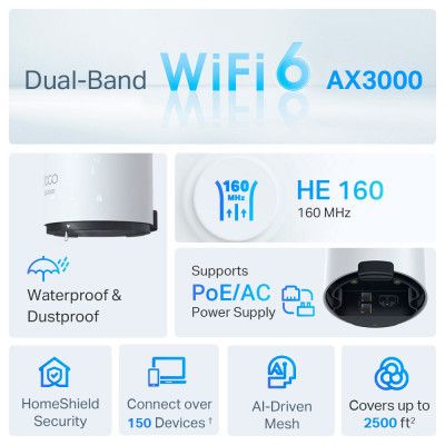 Маршрутизатор TP-Link DECO-X50-Outdoor-1-PACK | Зображення 3