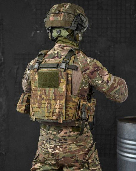 Тактическая плитоноска Attack 4 точки быстрого сброса  ВТ7472 | Зображення 9