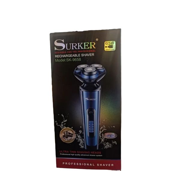 Електробритва з потужним акумулятором Surker SK-9658 (43949-SK-9658_743) | Зображення 2