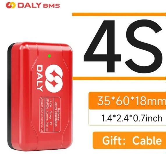 Активний балансир Daly 8S 1A 24V LiFePO4, LTO