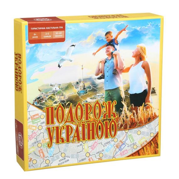 Настольная игра Путешествие Украиной