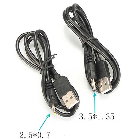 USB-кабель для заряджання вібратора 2.5X0.7 мм Зарядний кабель для секс-іграшок | Зображення 1