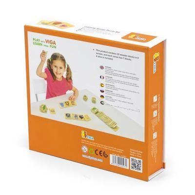 Развивающая игрушка Viga Toys Деревянный пазл-игра Изучаем чувства (44507) | Зображення 6