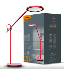 Лампа настільна LED 20W 4100К 220V VL-TF15R Videx