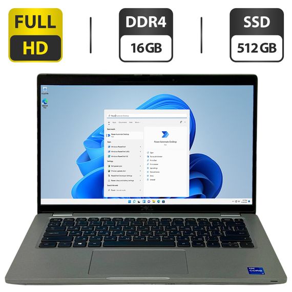 Ультрабук Б-класс Dell Latitude 5420 / 14" (1920x1080) IPS Touch / Intel Core i7-1185G7 (4 (8) ядра по 3.0 - 4.2 GHz) / 16 GB DDR4 / 512 GB SSD / Intel Iris X Graphics / WebCam / Windows 11 Pro б/у