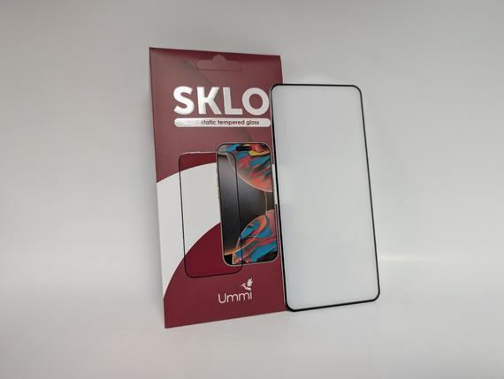Защитное стекло 5D для Motorola Moto G86 / G86 Power SKLO 3D черное