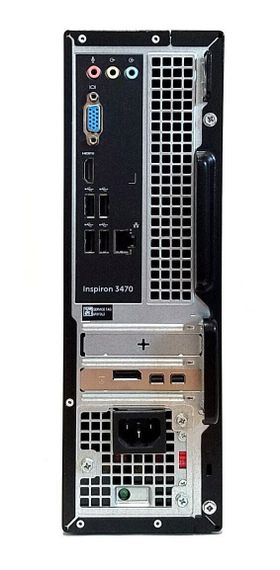 Комп'ютер Dell Inspiron 3470 SFF / Intel Core i3-9100 (4 ядра по 3.6 - 4.2 GHz) / 8 GB DDR4 / 256 GB SSD M.2 / AMD Radeon Pro WX 3100, 4 GB GDDR5, 128-bit / Win 10 Home б/в | Зображення 2