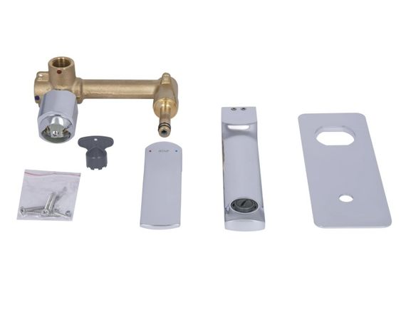 Змішувач для раковини Qtap прихованого монтажу Slavonice, Chrome (k35) QTSLA273CRM45919 | Зображення 2