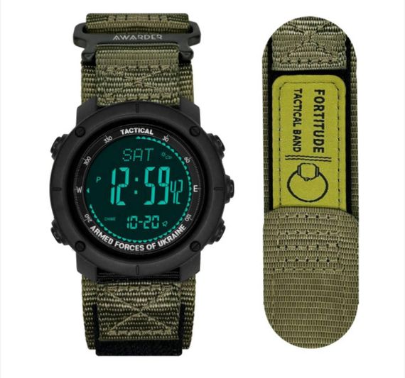 Чоловічий годинник Awarder 036 Nylon Black-Army Green 1202-0099