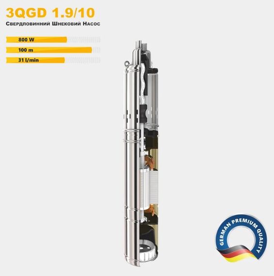 Свердловинний насос Tekk Haus 3QGD 1.9/10 | Зображення 2