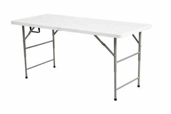 Стіл туристичний, розкладний 120×60×100 см, білий SNF1221 | Зображення 2