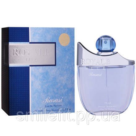 Чоловіча парфумована вода Rasasi Royale Blue Pour Homme 75 мл