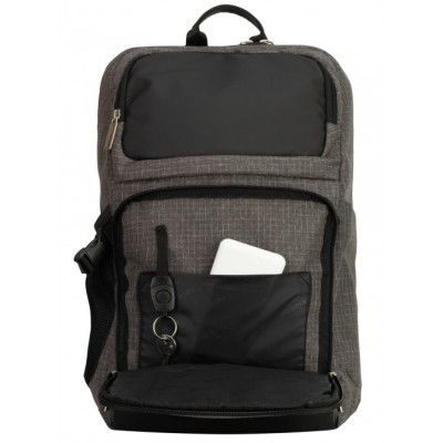 Рюкзак школьный Optima 18.5" Techno мужской 0.7 кг 6-15 л Светло-коричневый (O96915-02) - Топ Продаж! | Зображення 2
