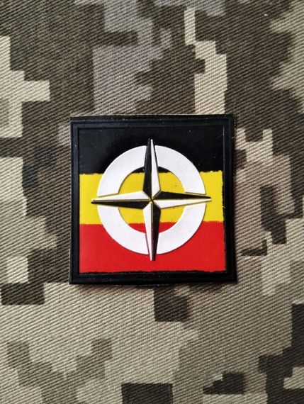 Шеврон Германия НАТО / резина | Зображення 1