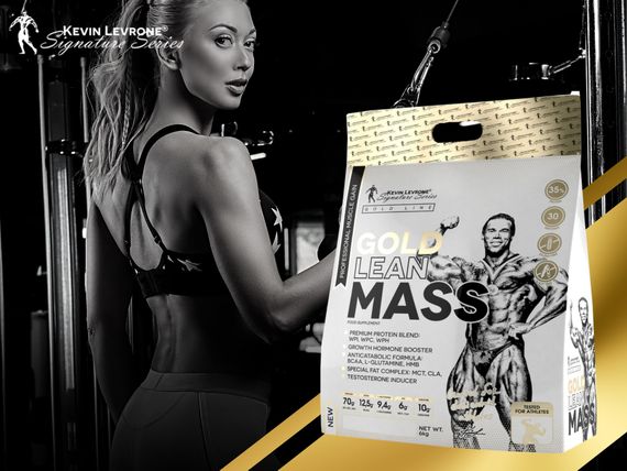 Гейнер Gold Lean Mass 6000 g (Vanilla) | Зображення 3