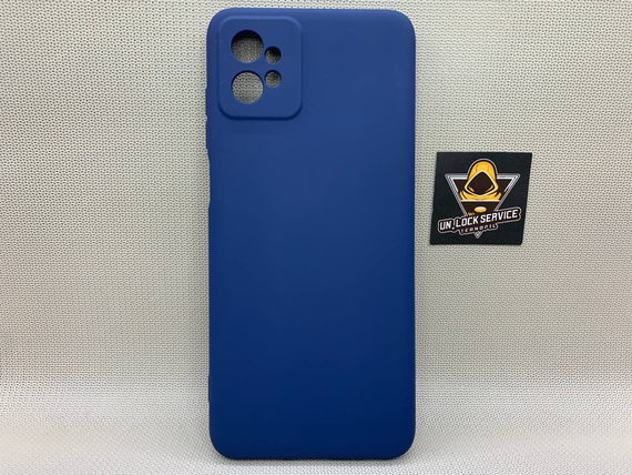 Motorola G32 SoftTouch Silicone Протиударний чохол софт тач Синій
