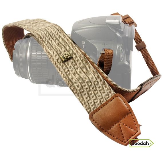 Ремінь нашийний для фото камери - Tweed Strap Brown | Зображення 2