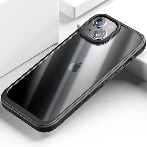 Чехол TPU+PC Pulse для Apple iPhone 15 Plus (6.7") Black | Зображення 1