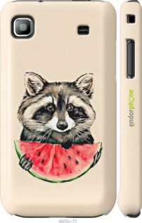 Чохол на Samsung Galaxy S i9000 Єнотик з кавуном "4605c-77-2448"