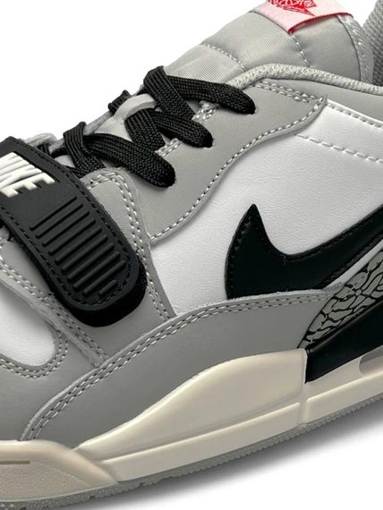 Кросівки Air Jordan Legacy 312 Low M Grey White Black , В'єтнам A1385 42 26.5 | Зображення 7
