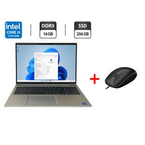 Ультрабук HP EliteBook 860 G10 / 16" (1920x1200) IPS / Intel Core i5-1345U (10 (12) ядер по 3.5 - 4.7 GHz) / 16 GB DDR5 / 256 GB SSD M.2 / Intel Iris Xe Graphics / WebCam / Fingerprint б/в + Подарунок Дротова миша / USB