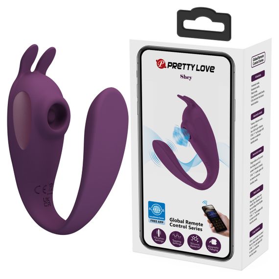 Вібростимулятор - Pretty Love Shey Stimulator Purple Sex Aura