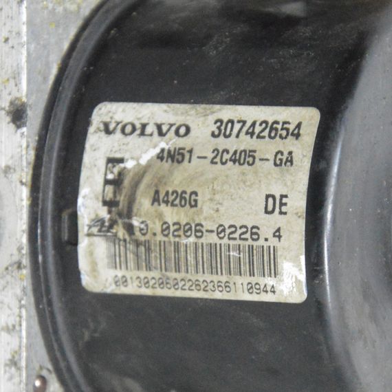 Блок керування ABS Volvo V50 2004-2012 Насос АБС Вольво в50 30742654 30742665AA 4N512C405GA | Зображення 4