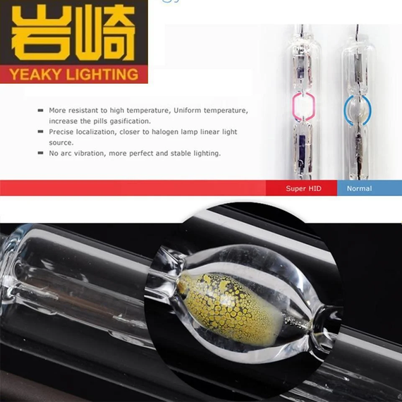 Ксеноновая лампа H3 35W+70% яркости, YEAKY, Южная Корея | Зображення 2