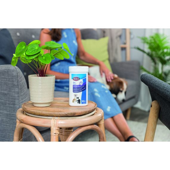 Серветки Trixie     для догляду за вухами   30шт | Зображення 7