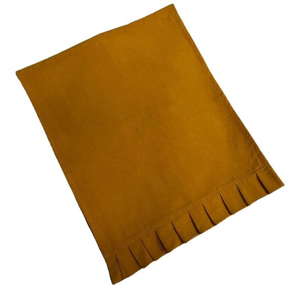 Ранер SoundSleep Stonewash Mustard 40х180 см з рюшами  (94331882) | Зображення 1