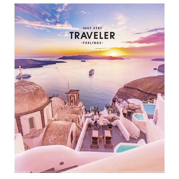 Зошит загальний "Traveler" 096-3262L-1 в лінію, 96 аркушів