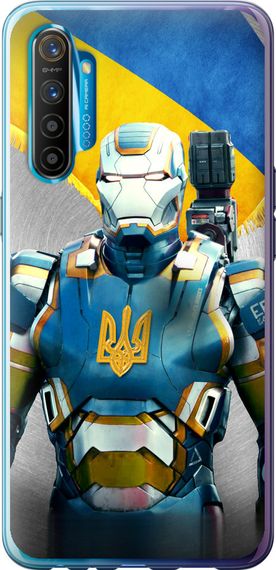 Чехол на Realme XT Украинский киборг "980u-1868-17620"