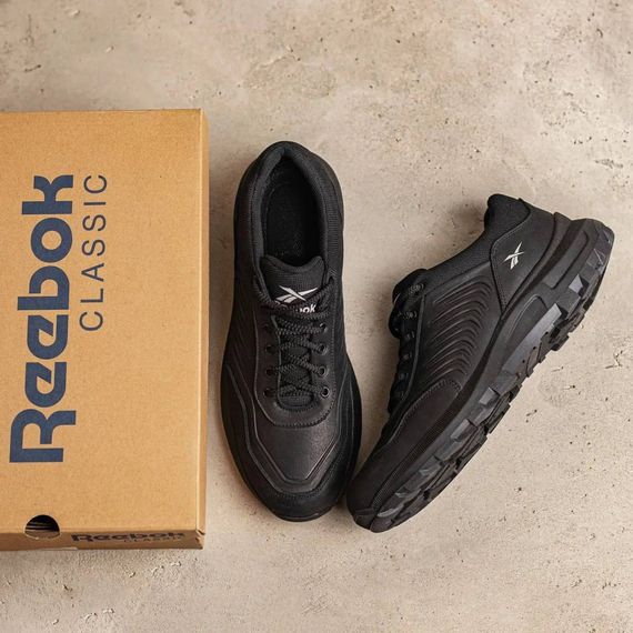 Чоловічі демісезонні кросівки Reebok чорні | Зображення 6