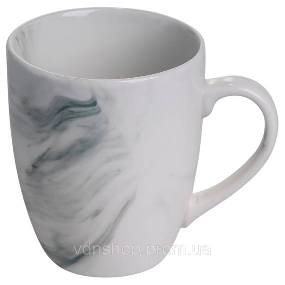 Столовий набір посуду тарілок і чашок 16 предметів на 4 персони Marmor порцеляновий, обідній столовий сервіз тарілок MD-16-2G | Зображення 6