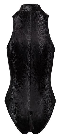 Боді 2643111 Cottelli Collection Body Snake Чорне M | Зображення 4