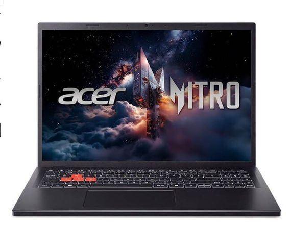 Игровой ноутбук Acer Nitro Lite 16 NL16-71G-51N7 / 16" (1920x1080) IPS / Intel Core i5-13420H (8 (12) ядер по 3.4 - 4.6 GHz) / 16 GB DDR5 / 480 GB SSD / nVidia GeForce RTX 4050, 6 GB GDDR6, 96-bit / WebCam б/у | Зображення 1