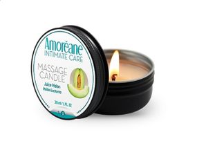 Массажная свечка Amoreane Candle "Сочная Дыня" 30 мл sexstyle