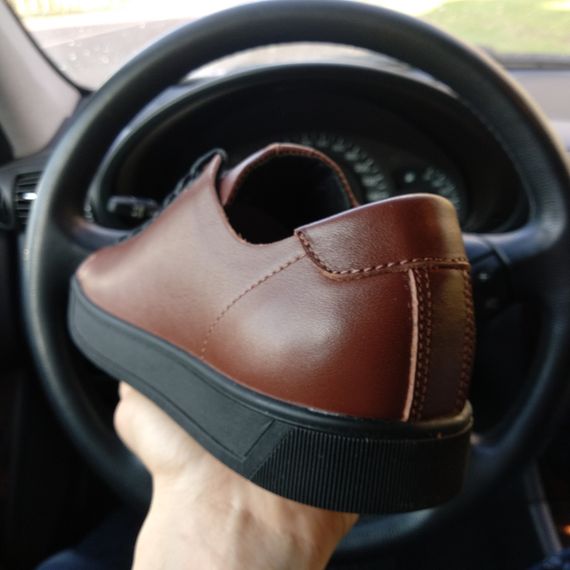 Стильні Коричневі кеди Ed-Ge 41 розмір | Зображення 3