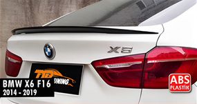 Спойлер DPT (Черный Глянец) для BMW X6 F-16 2014-2019 гг