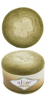 Пряжа ALIZE ANGORA GOLD OMBRE BATIK 7355 Алізе ангора голд омбре батик | Зображення 1