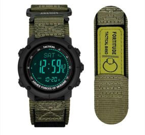 Чоловічий годинник Awarder 036 Nylon Black-Army Green 1202-0099