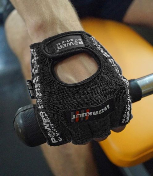 Рукавички для фітнесу Power System PS-2200 Workout Black L | Зображення 7